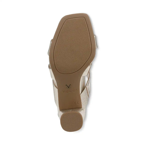 Merlot Heeled Slide Sandal