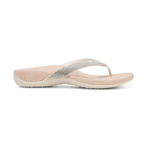 Dillon Shine Toe Post Sandal