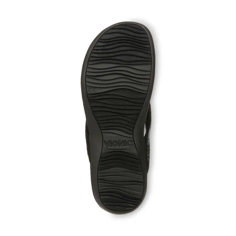 Dillon Shine Toe Post Sandal