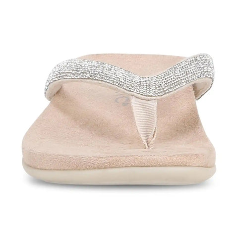 Dillon Shine Toe Post Sandal