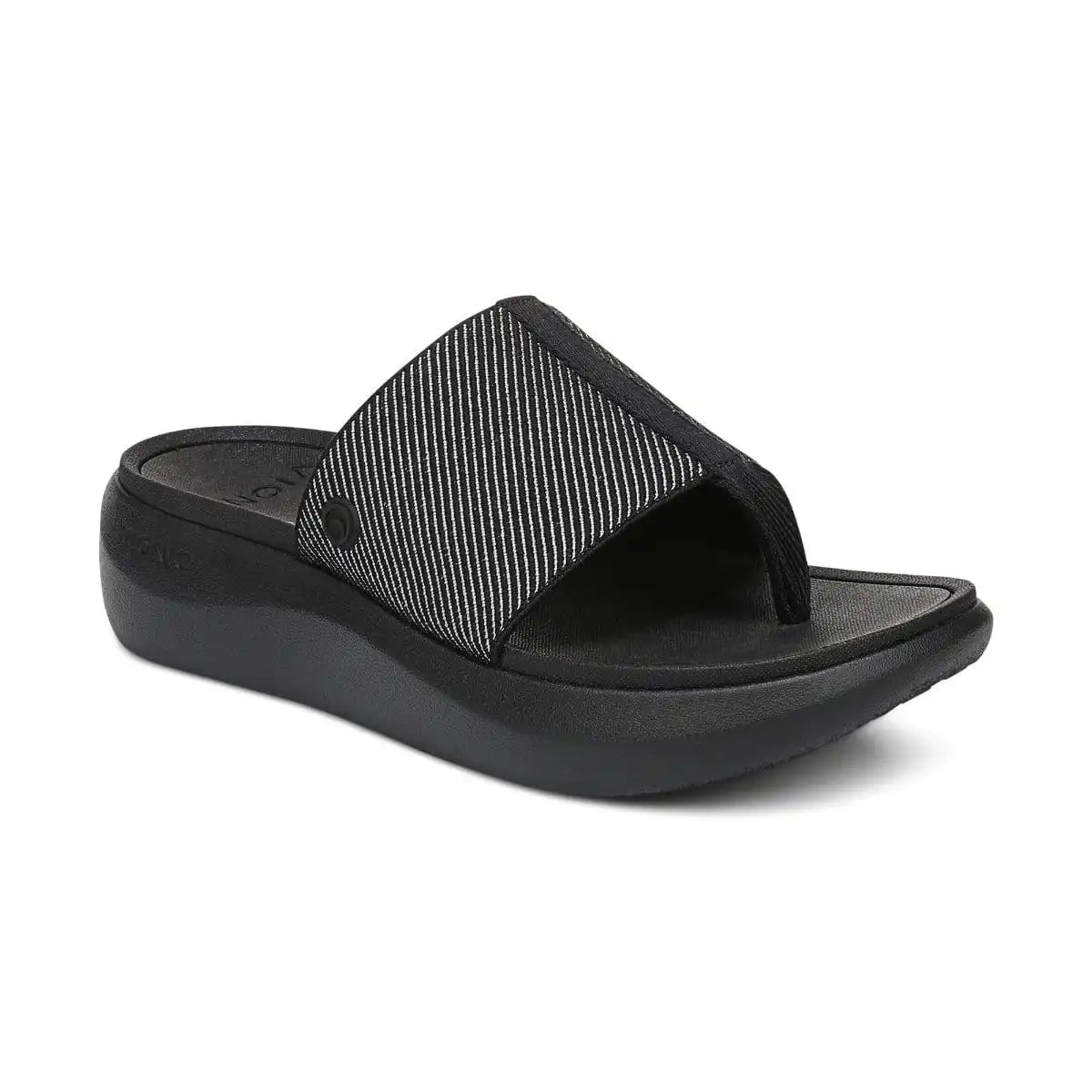 Beach Aqua Platform Toe Post Sandal